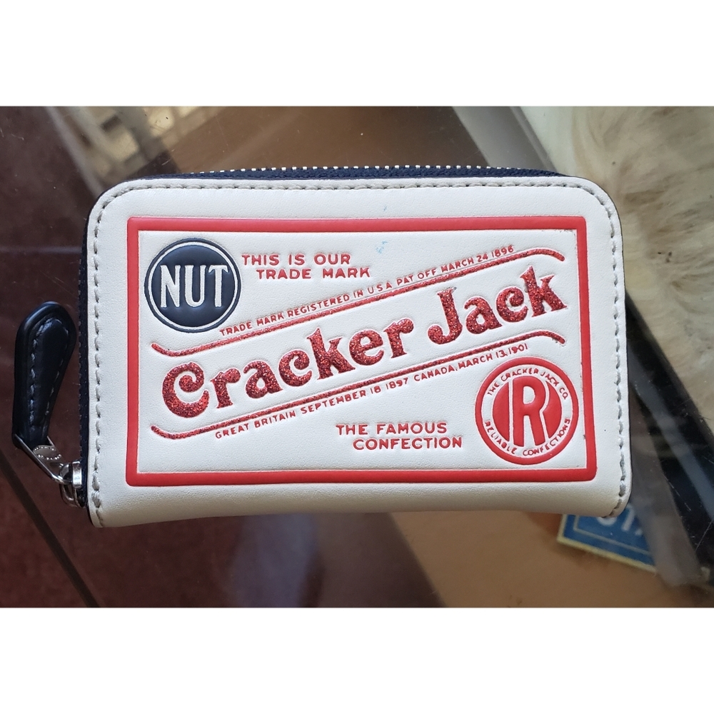 Limited addition white leather Coach wallet